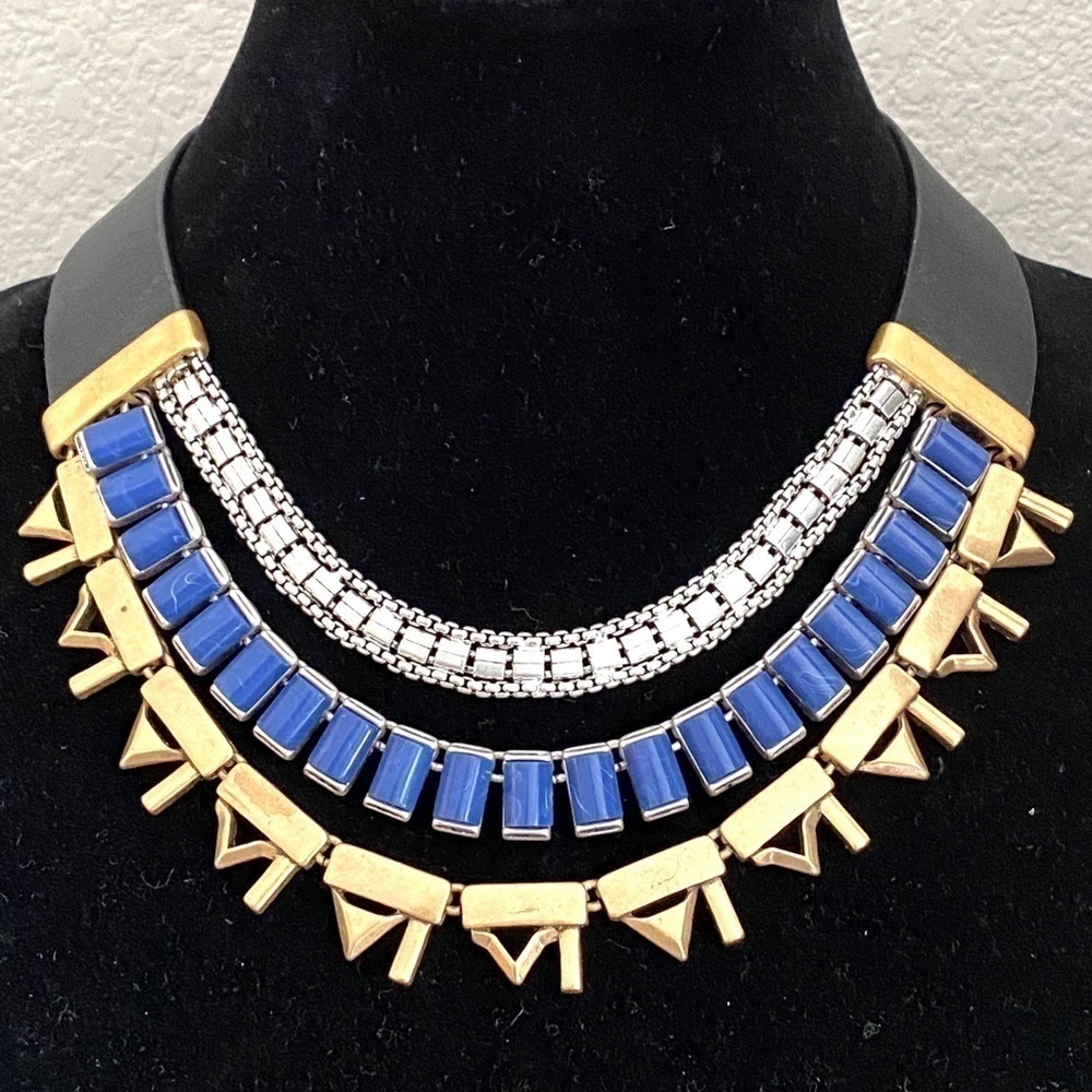 Stella & Dot Fashion Necklace two sided